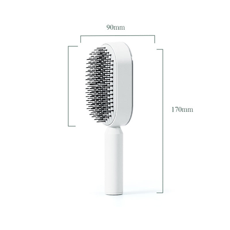 Women Fashion 3D Hair Growth Comb Hairbrush Self-Cleaning Hair Brush  Self Cleaning Hair Brush For Women Massage Scalp Promote Blood Circulation Anti Hair Loss - Chardon Chree Co.